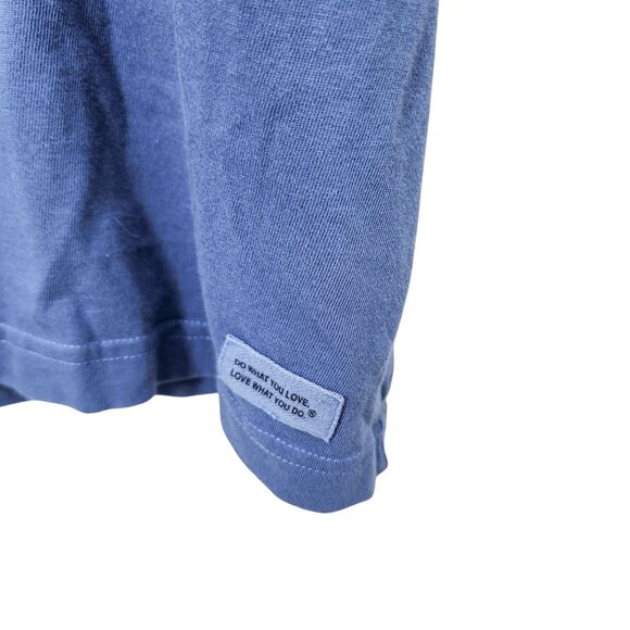 Life Is Good Mens "Hoppy‎ Easter" Blue Crusher T-Shirt L Funny Bunny Graphic - Picture 4 of 7